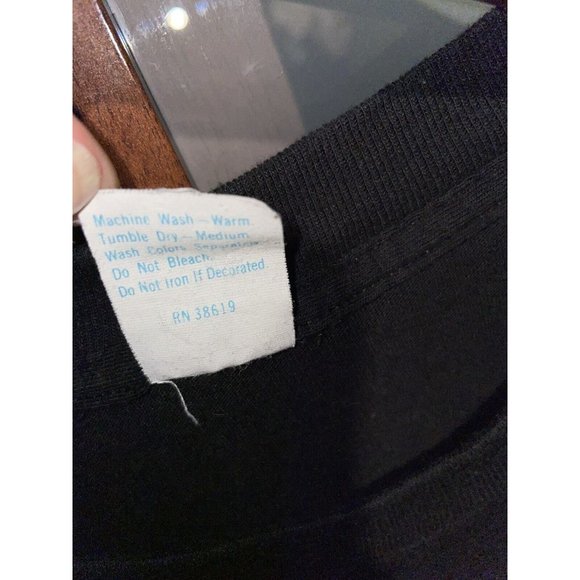 Cats Broadway Musical Vintage 1981 Ched By Anvil Black T-Shirt Tee Size Large - Picture 5 of 5